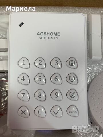 Безжична домашна аларма AGSHOME / WiFi alarm work with Alexa / Аларма 120dB , снимка 2 - Други стоки за дома - 45841225