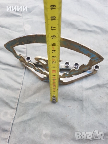 Еврейски свещник Менора, снимка 3 - Антикварни и старинни предмети - 52631595