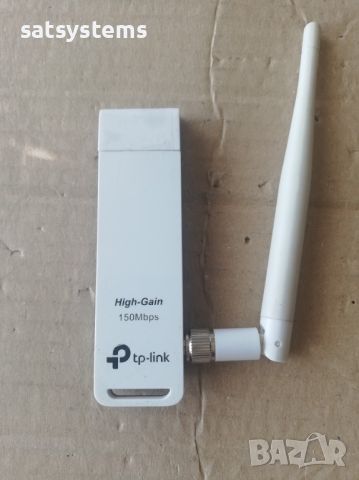 TP-LINK TL-WN722NV2 150Mbps High-Gain Wireless USB2.0 Adapter V2.0, снимка 2 - Мрежови адаптери - 45505291