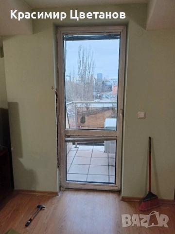 Балконска алуминиева врата 88х215см лява – 1 брой, снимка 5 - Други - 51518140