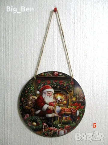 Декоративни Кръгли Дървени Табели - 2D Плосък Печат, снимка 6 - Декорация за дома - 50132589