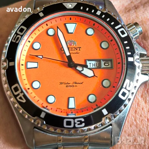 ORIENT  Orange automatic 21 jewels wr 200m, снимка 5 - Мъжки - 49298267