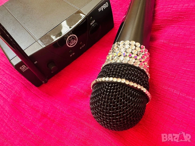 Професионален безжичен вокален микрофон AKG WMS40 Mini, снимка 3 - Микрофони - 54274317