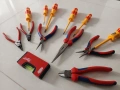 куфар Wurth с клещи Knipex и отвертки Wera 340€, снимка 13