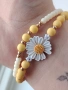 🌼 Комплект 2 гривни с маргаритка – Daisy Set 🌼, снимка 3