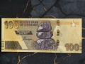 Банкнота - Зимбабве - 100 долара UNC | 2020г., снимка 1