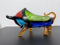 Голям стъклен бик MURANO №7444 , снимка 2