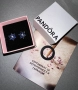 Pandora красива катп цвете обеци , снимка 3