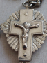 Много стар православен кръст от високопробно сребро 900, снимка 11