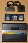 Atari 7800 с два контролера и три игри, снимка 1
