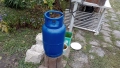 Газова бутилка за битова употреба, използвана, снимка 3