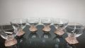 Комплект 6 чаши Nabucco Crystal Glass,  Bormioli Rocco Италия, дизайн R. Licenziato Monti. , снимка 3