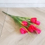 2858 Изкуствени цветя букет от лалета, 30см, снимка 3