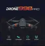 Сгъваем DRON 998 Pro с 2 камери, WIFI и приложение HD, снимка 2