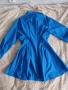 Синя разкроена рокля, снимка 5
