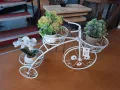 метален цветарник колело, снимка 8