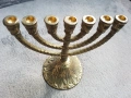 Еврейски свещник Менора, снимка 1