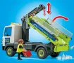 Игрален комплект Playmobil City Action 71431 - Камион за рециклиране и контейнер, 62 части, снимка 2