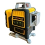 Лазерен нивелир Kraft Royal, Самонивелиращ, 4D, Дистнационно, Жълт, 5VDC, 5Ah, снимка 5