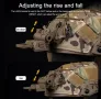 Стойка Държач Монтажна Скоба за Монтаж към Каска NVG L4 G24 L4G24 PVS15 PVS18 GPNVG18 FAST OPS Лента, снимка 4