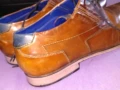 Бугатти Bugatti маркови обувки естествена кожа размер №44 стелка 29см, снимка 7