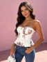  🎀Дамски Топ на Цветя Различни Десени, снимка 4