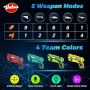 Нов Комплект VATOS Laser Tag с 4 Пушки и Зарядна Станция игра деца стрелба, снимка 6