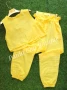 Комплелт жълт - панталон + потник, снимка 1