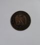 2 сантима 1861 Франция Френска монета 2 сантима Франция 1861 К Наполеон III 