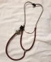 Стар медицински инструмент, стетоскоп, снимка 1