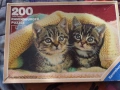Пъзел "Kittens” Ravensburger 1986г. 200 части, снимка 1