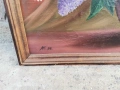 Стара красива картина, снимка 4