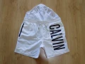 къси панталони calvin klein шорти гащета бански екип плажни летни оригинални мъжки бели S, снимка 6