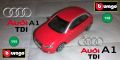 Метална количка Bburago Audi A1 - 1:43, снимка 1 - Колекции - 38449560
