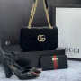 сандали на ток gucci, снимка 5