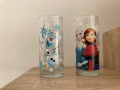 Стъклени чаши с герои на Уолт Дисни /Walter Disney - Замръзналото кралство