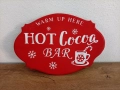 Ръчно изработено дървено пано Hot Cocoa Bar, снимка 2