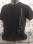 Estola- черна тениска, сив надпис, памук и еластан, снимка 1 - Тениски - 45877477