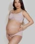 Бикини за бременни в розов цвят MAMA PANTY Mitex (008), снимка 1 - Дрехи за бременни - 45778001