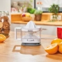 Цитрус преса сокоизтисквачка Black&Decker BXCJ25E, 25W, 350 мл, Бял, снимка 5