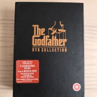 Кръстникът колекция три филма и бонус диск DVD The Godfather Trilogy DVD BOXSET 2001, снимка 3 - DVD филми - 44474232