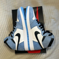 Nike Jordan 1 High University Blue , снимка 3 - Кецове - 44979721