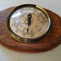 Старинен часовник и барометър, снимка 4 - Стенни часовници - 33873112