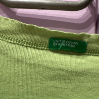 Тениска Benetton , снимка 4 - Тениски - 45039074