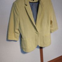 Дамско бонбонено жълто сако, снимка 2 - Сака - 45205532