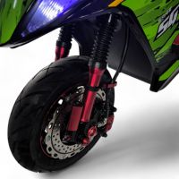 Eлектрически скутер MaxMotors Racing SG 3000W Green, снимка 5 - Мотоциклети и мототехника - 45146265