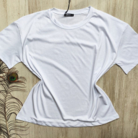 Дамски памучни тениски - три цвята - 22.50 лв., снимка 2 - Тениски - 44980116