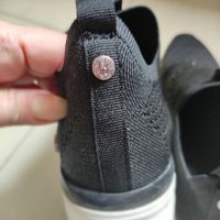 дамски черни спортни обувки с камъчета марка Lastrada, снимка 10 - Маратонки - 45791200