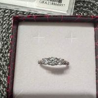 Сребърен пръстен 1.1 карата с мойсанит диамант (сертификати) , снимка 10 - Пръстени - 45293646