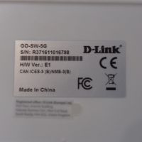 D-Link GO 5‑портов гигабитов Easy десктоп суич GO-SW-5G, снимка 4 - Суичове - 45387934